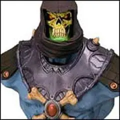MASTERS OF THE UNIVERSE MICROBUST SKELETOR                                 