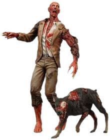 RESIDENT EVIL 10º ANIVERSARIO FIG 18CM SERIE 2 - CRIMSON HEAD ZOMBIE       