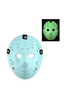 VIERNES 13 JASON MASCARA GLOWS IN THE DARK REPLICA CLASSIC VIDEO GAME      