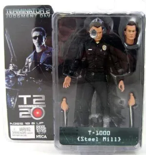 TERMINATOR FIG 18CM SERIE 2 - T1000 STEEL MILL                             