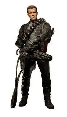 TERMINATOR 2 CULT CLASSICS SERIE 2 FIG 18CM - T-800 AMETRALLADORA          