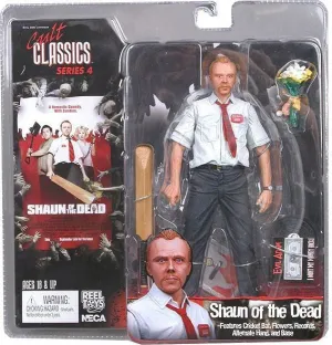 CULT CLASSICS SERIE 4 FIG 18CM - SHAUN OF THE DEAD                         