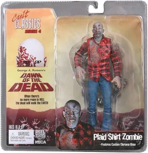 CULT CLASSICS SERIE 4 FIG 18CM - PLAID SHIRT ZOMBIE                        