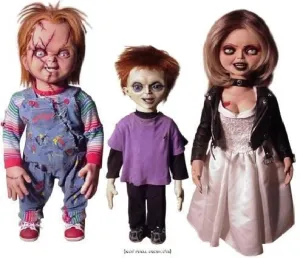 CHUCKY - LA SEMILLA DE CHUCKY SET 3 FIG 10CM CAJA DELUXE                   