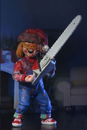 CHUCKY HOLIDAY EDITION FIGURA 18 CM ULTIMATE CHUCKY (TV SERIES)