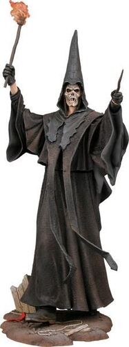 HARRY POTTER FIG 18CM SERIE 1 - DEATH GATER CON ANTORCHA Y VARITA          