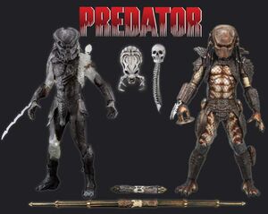 PREDATORS PACK 2 FIG 18CM BERSERKER Y CITY HUNTER                          