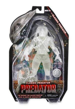 PREDATOR 25TH ANNIVERSARY FIG 18CM JUNGLE HUNTER CLOAKED EXCLUSIVE         