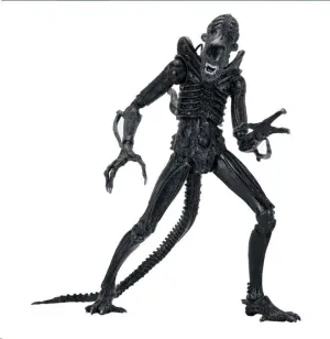 ALIENS ULTIMATE FIGURA WARRIOR 1986 XENOMORPH BLACK 23 CM