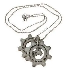 GEARS OF WAR COLGANTE GOW TAGS (PLACAS IDENTIFICACION)                     