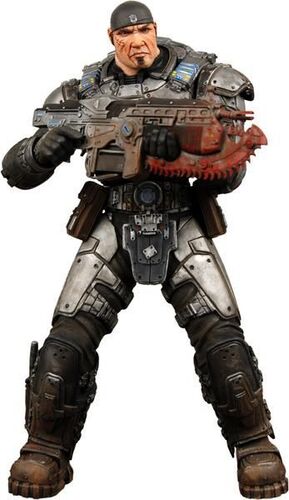 GEARS OF WAR FIG 18CM SERIE 1 - MARCUS                                     