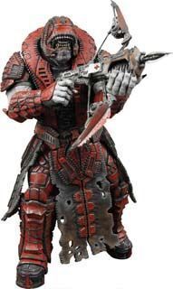 GEARS OF WAR FIG 18CM SERIE 2 - THERON GUARD CON CASCO                     