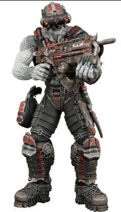 GEARS OF WAR FIG 18CM SERIE 3 - LOCUST GRAPPLERS                           