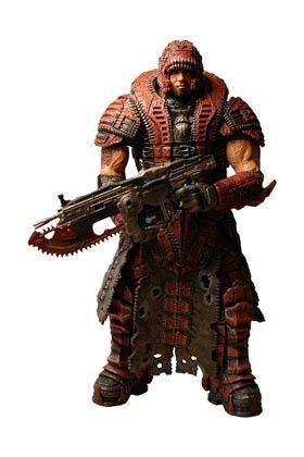 GEARS OF WAR FIG 18CM SERIE 4 - MARCUS TRAJE THERON                        