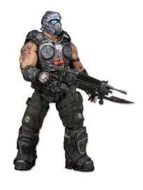 GEARS OF WAR 3 SERIE 1 FIG 18CM - CLAYTON CARMINE                          