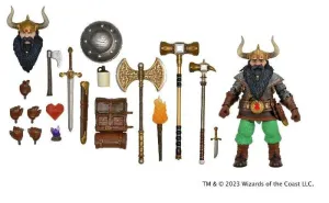 DUNGEONS & DRAGONS ULTIMATE ELKHORN THE GOOD DWARF FIGHTER FIG. 17,5 CM