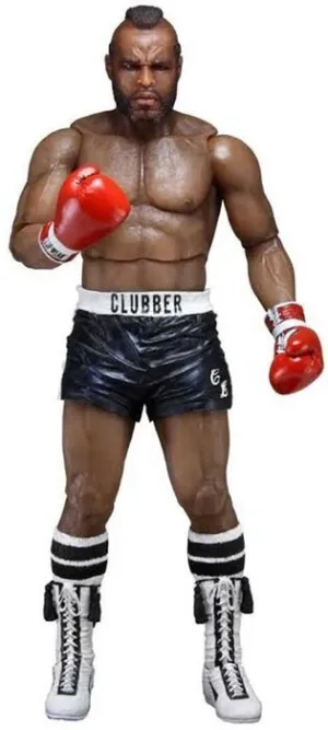 ROCKY 40 ANIVERSARIO FIGURA 18CM SERIE 1 - CLUBBER LANG CALZON NEGRO       