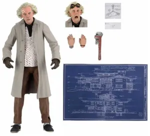 REGRESO AL FUTURO FIGURA 18CM ULTIMATE DOC BROWN                           