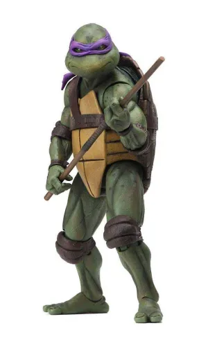 TORTUGAS NINJA FIGURA 18 CM DONATELLO SCALE ACTION FIGURE MOVIE 1990       