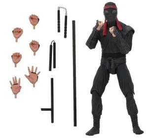 TORTUGAS NINJA FIGURA 18CM FOOT SOLDIER MELEE SCALE ACTION FIG MOVIE 1990  
