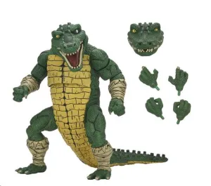 TORTUGAS NINJA JOVENES MUTANTES FIGURA ACTION MIRAGE COMICS LEATHERHEAD DELUXE 22 CM