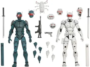 TORTUGAS NINJA EL ULTIMO RONIN SYNJA PATROL TROOP REINFORCEMENTS PACK 2 SCALE ACTION FIG. 18 CM