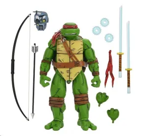 TORTUGAS NINJA MUTANTE FIGURA MIRAGE COMICS LEONARDO SCALE ACTION 18 CM