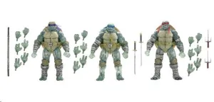 TORTUGAS NINJA EL ULTIMO RONIN SET 3 FIGURAS SCALE ACTION 18 CM GHOST BROTHERS