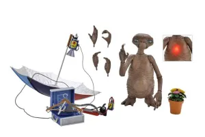E.T. EL EXTRATERRESTRE 40 AUNIVERSARIO FIG 12 CM DELUXE E.T CON PECHO LED