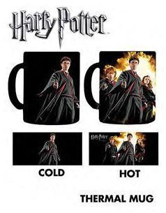 HARRY POTTER TAZA TERMICA HARRY, RON Y HERMIONE                            