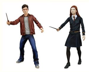 HARRY POTTER PRINCIPE MESTIZO FIG 18CM SERIE 1 - HARRY POTTER & GINNY SET 2