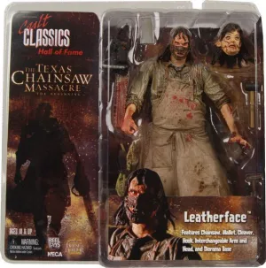 CULT CLASSICS HALL OF FAME SERIE 2 FIG 18CM - MATANZA DE TEXAS - LEATHERFAC