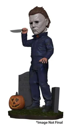 HALLOWEEN 2018 FIGURA 20 CM MICHAEL MYERS HEAD KNOCKER                     