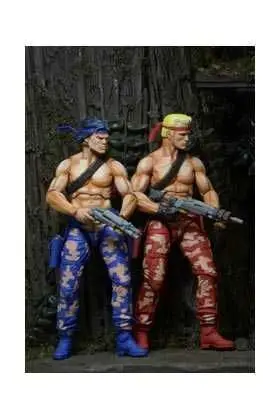 CONTRA VIDEOGAME PACK 2 FIGURAS 18 CM BILL Y LANCE                         