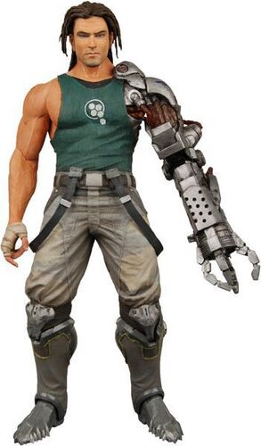 BIONIC COMMANDO FIG 18CM NATHAN RAD SPENCER                                