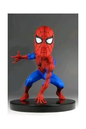 SALDO - SPIDERMAN CABEZON 13 CM EXTREME HEAD KNOCKER MARVEL CLASSIC                