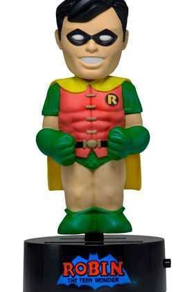 ROBIN FIGURA 15 CM BASE GIRATORIA BODY KNOCKER DC COMICS                   