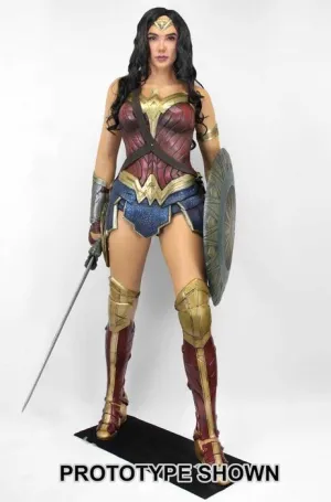 WONDER WOMAN ESTATUA TAMAÑO NATURAL 185 CM (GOMA ESPUMA / LATEX)           