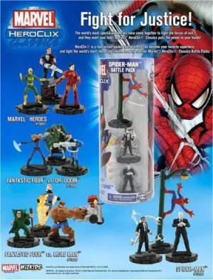 MARVEL HEROCLIX - SPIDER-MAN BATTLE PACK                                   