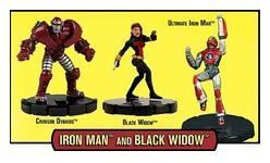 MARVEL HEROCLIX - IRON MAN & BLACK WIDOW BATTLE PACK                       