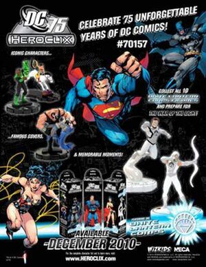 DC HEROCLIX: 75 ANNIVERSARY BOOSTER PACK                                   