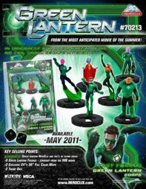 DC HEROCLIX: GREEN LANTERN FAST FORCES 6-PACK                              