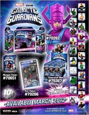 MARVEL HEROCLIX - GALACTIC GUARDIANS FAST FORCES 6 PACK                    