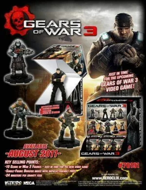 HEROCLIX - GEARS OF WAR GRAVITY FEED                                       