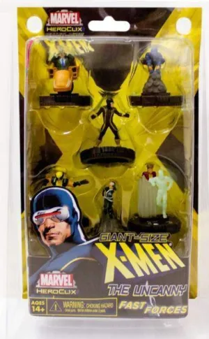 MARVEL HEROCLIX - GSX UNCANNY X-MEN FAST FORCES 6 PACK                     