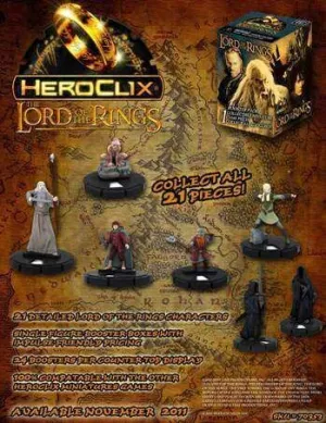 LORD OF THE RING HEROCLIX CAJA FIG ALEATORIA                               