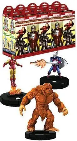 MARVEL HEROCLIX - INVINCIBLE IRON MAN BOOSTER                              