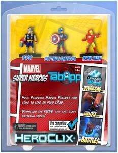 MARVEL HEROCLIX - MARVEL SUPER HEROES TABAPP PACK                          