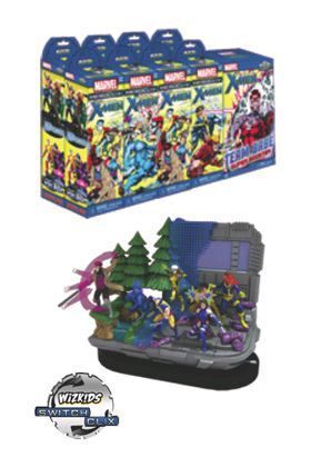 MARVEL HEROCLIX - WOLVERINE & THE X-MEN BOOSTER                            