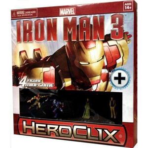 MARVEL HEROCLIX: IRON MAN 3 MOVIE MINI GAME                                